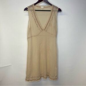 Flounce sheer slip dress